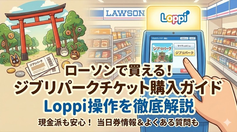 ジブリパークチケットロッピー