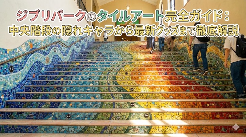 タイルアート（ジブリパーク）