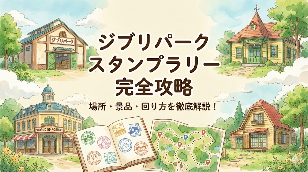 ジブリパークスタンプラリー