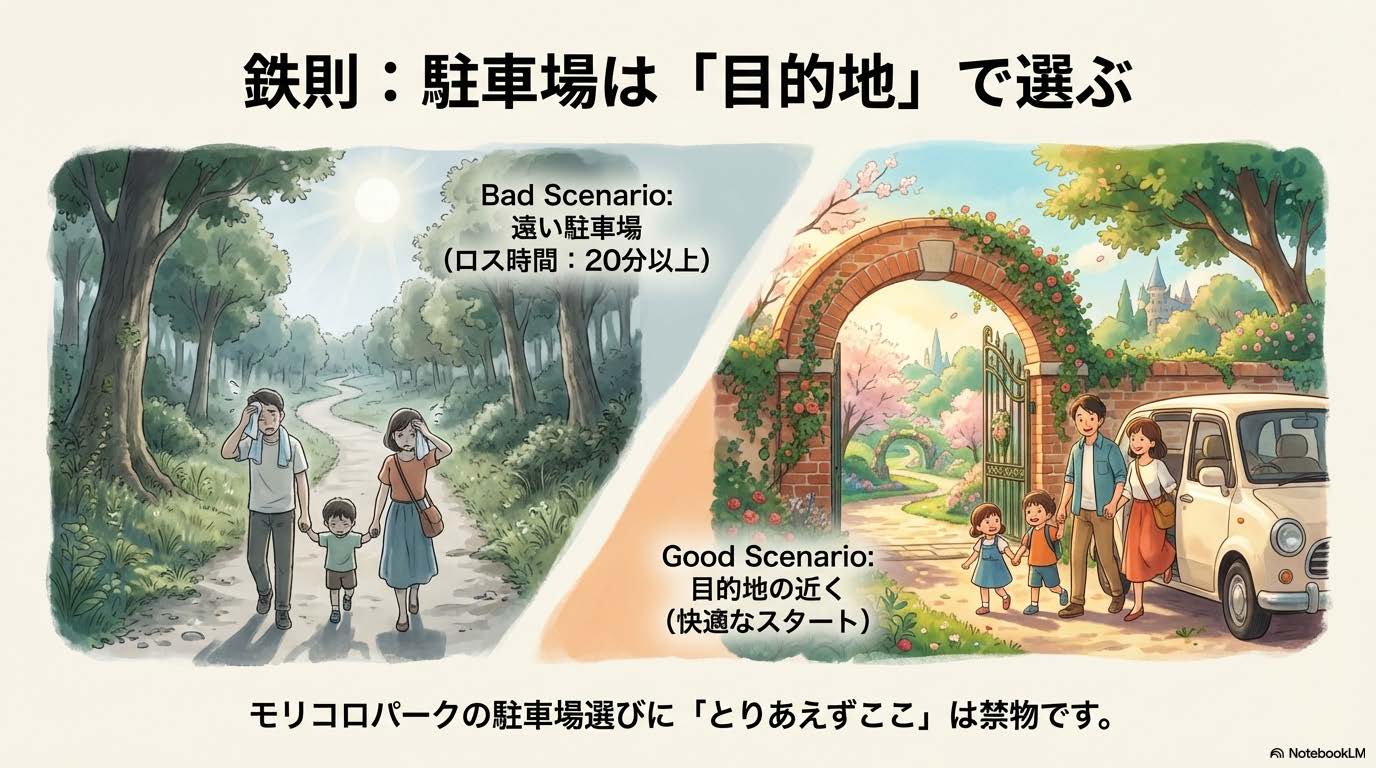 モリコロパーク駐車場