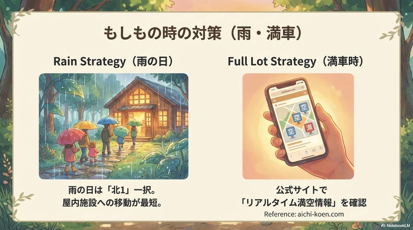 モリコロパーク駐車場