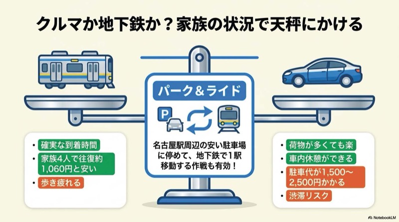 名古屋市科学館の駐車場ガイド